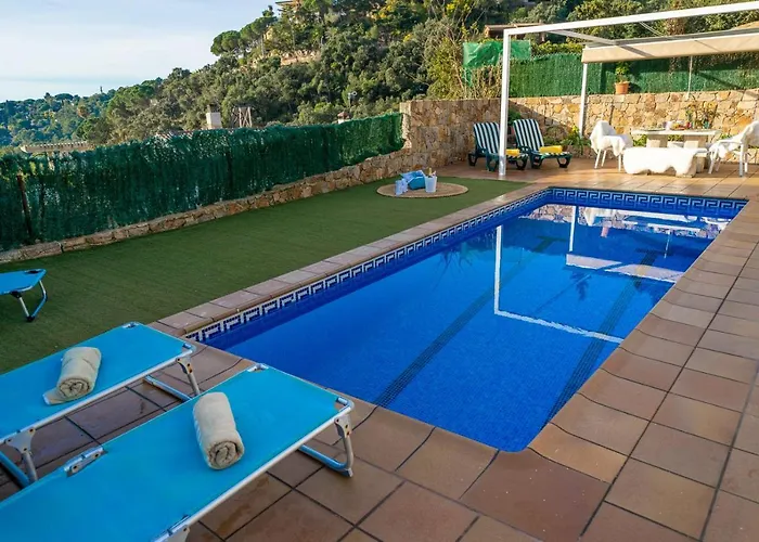 Natura Frente Al Mar Piscina Barbacoa Aire Acondicionado וילה טוסה דה מאר